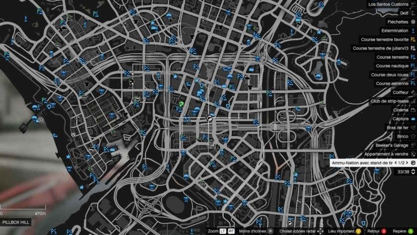 carte gta