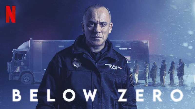 below zero