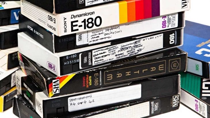 cassettes vidéos