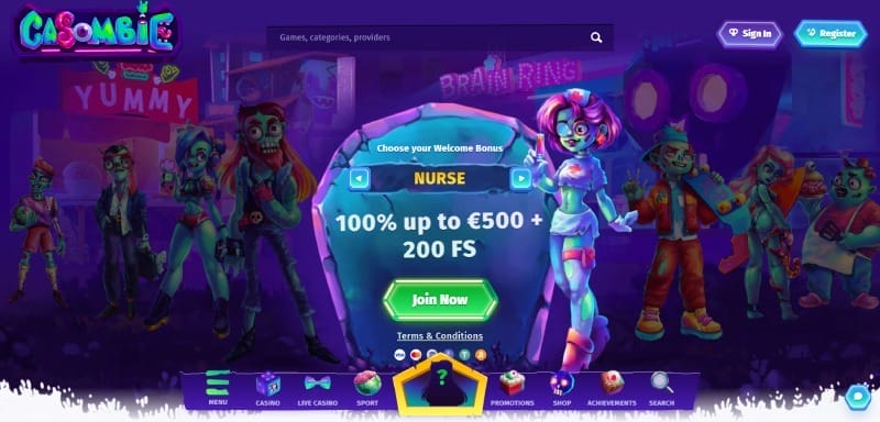 Casombie Nouveaux Casinos en Ligne Français 
