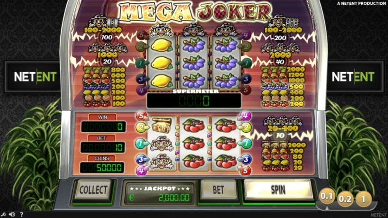 Machine à sous Mega Joker