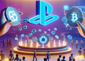 Sony's New Patent: 'Super-Fungible Tokens' for Gaming Assets, Concept art for illustrative purpose, tags: brevet pour des jetons super-fongibles à l'industrie du - Monok