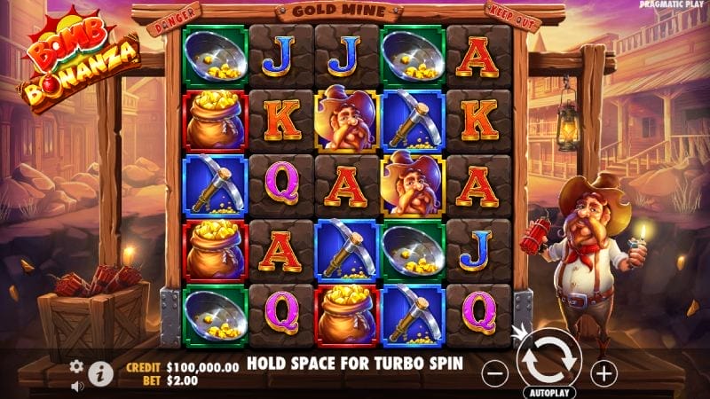 Machine à sous belge Bomb Bonanza