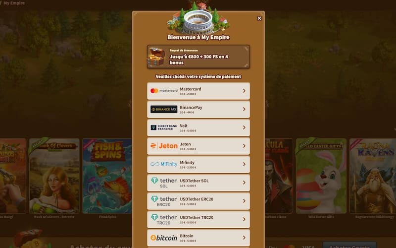 Myempire revue depot