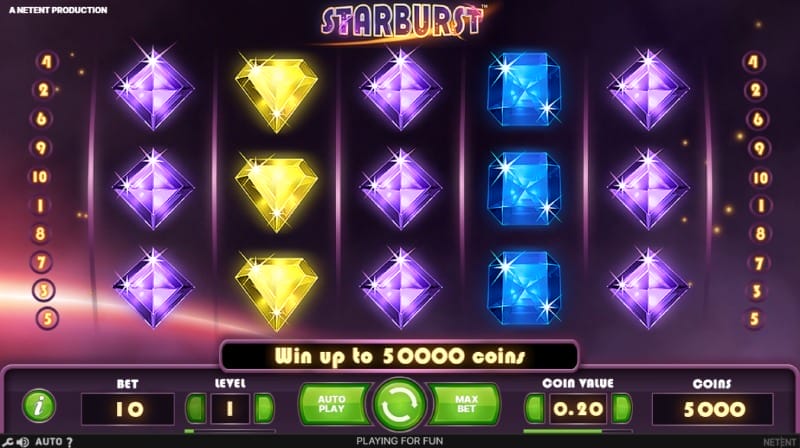 Meilleures Machines à Sous Starburst