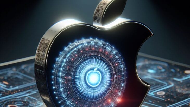 Apple's OpenELM Models: A Glimpse into the Future of On-Device AI, Concept art for illustrative purpose, tags: des modèles d'ia de l'ia sur les - Monok