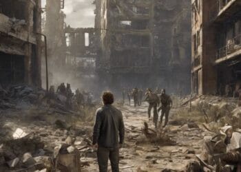 Amazing Discoveries in Amazon's Fallout TV Show: A Glimpse into The Great War, Concept art for illustrative purpose, tags: de la série télévisée - Monok