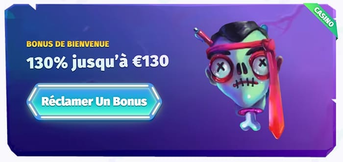 Casombie Bonus de bienvenue