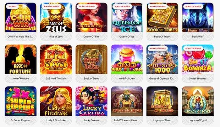 Jeux de casino Sushi