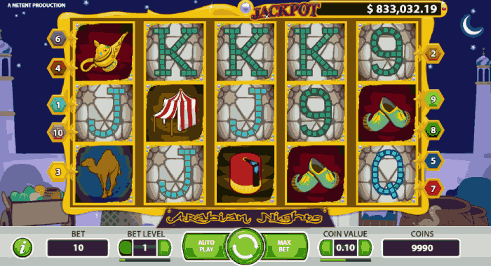Arabian Nights jeu