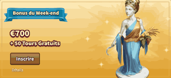 Bonus de Week-end My Empire casino