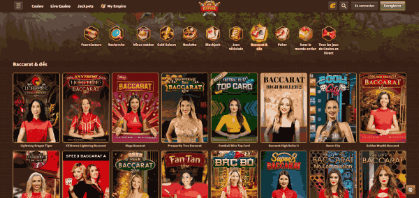 My Empire Jeux avec croupier