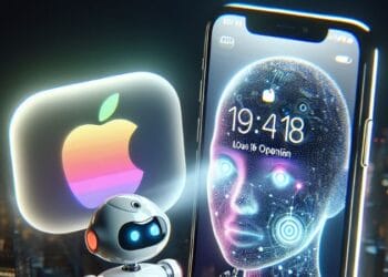 Apple Set to Integrate ChatGPT into iOS 18: A Glimpse at the Real Deal vs. Google's Gemini, Concept art for illustrative purpose, tags: pour - Monok
